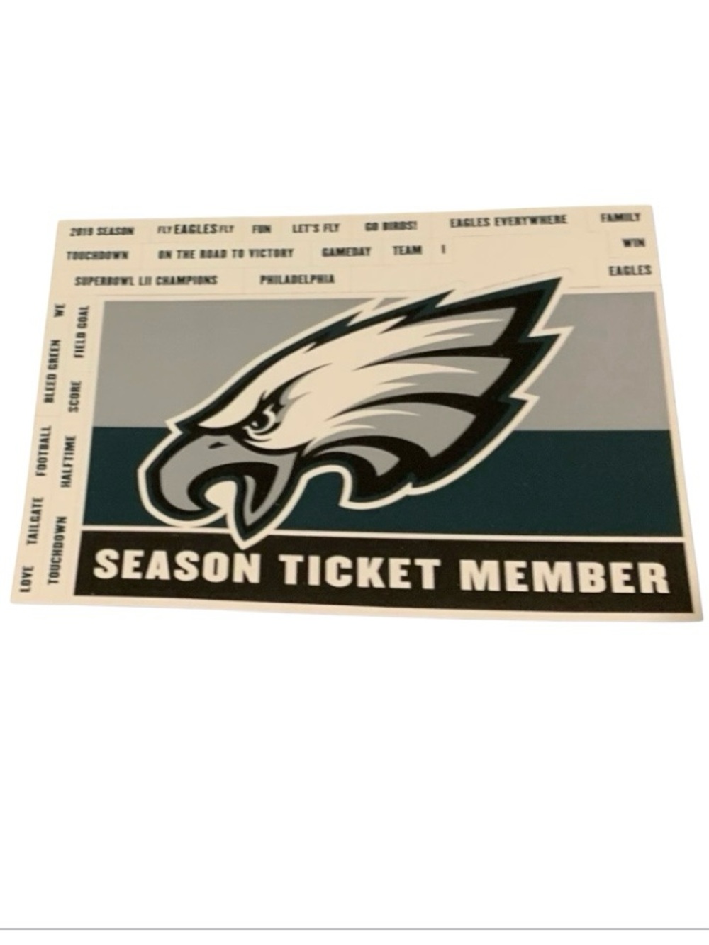 NFL 2019 Philadelphia Eagles
Season Ticket Holder Only Magnets Set 5”H x 7” W - Picture 2 of 7
